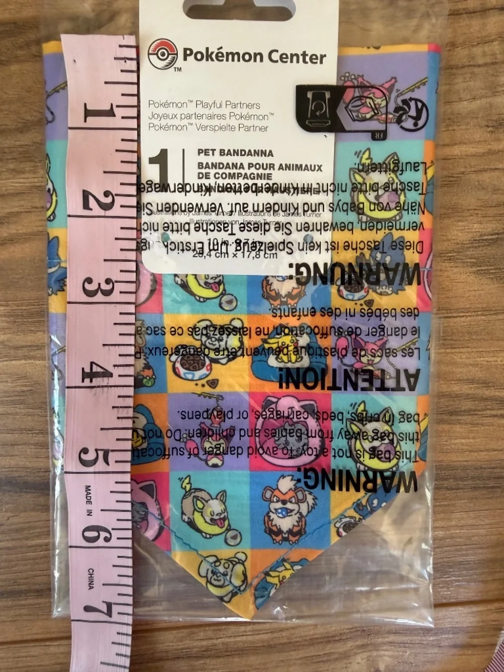 Pokemon Center Pet Bandana Collar Accessory